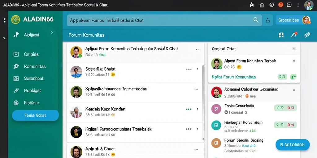 Antarmuka pengguna ALADIN66 yang menarik dan mudah digunakan.