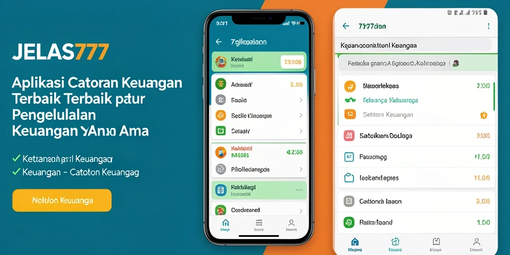 Antarmuka JELAS777 yang intuitif untuk Catatan Keuangan.