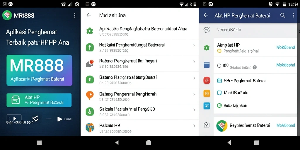 Tampilan antarmuka pengguna MR888 yang menawan dan fungsional.